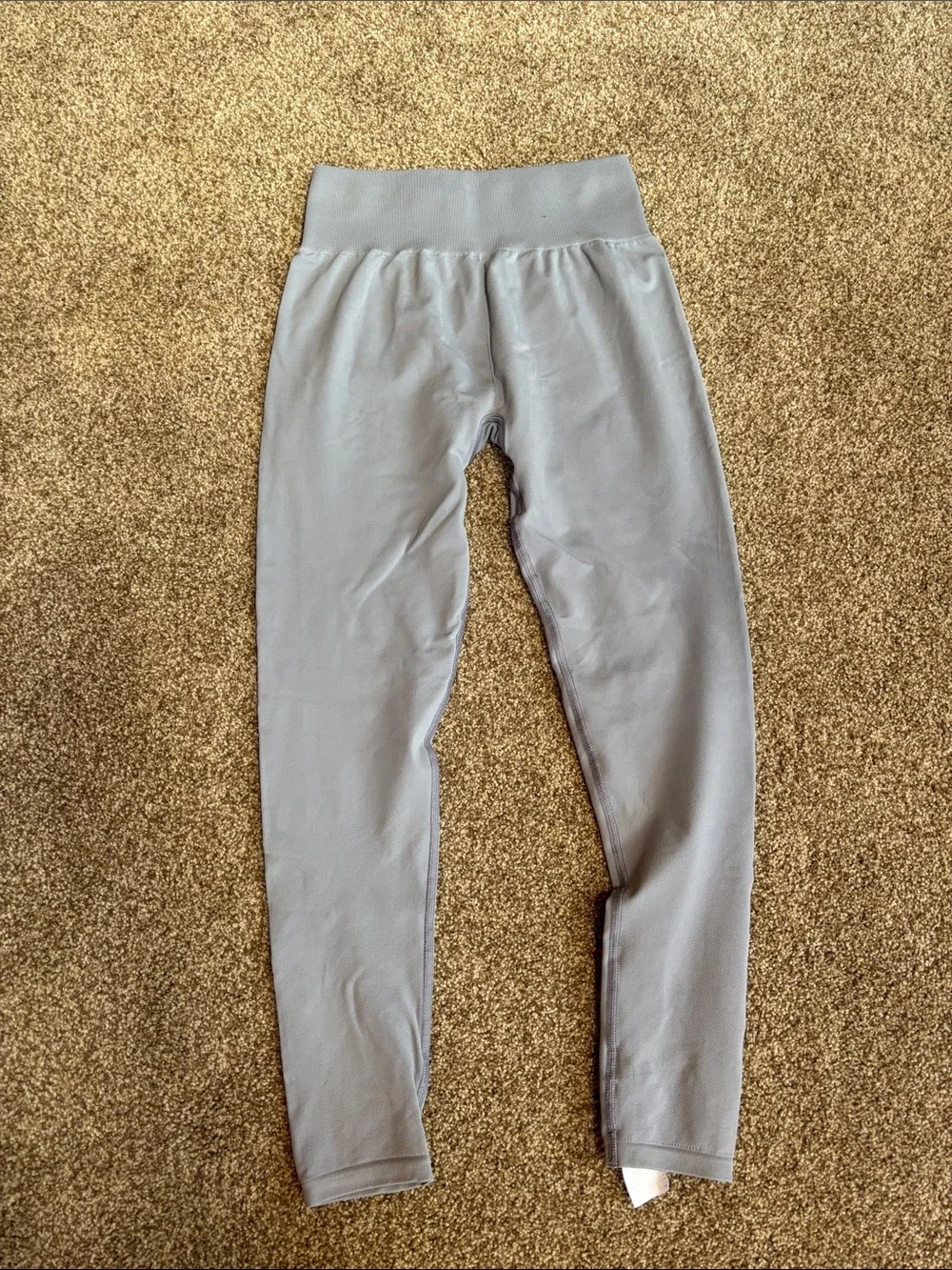 Gymshark Gray High-Waist Performance Leggings